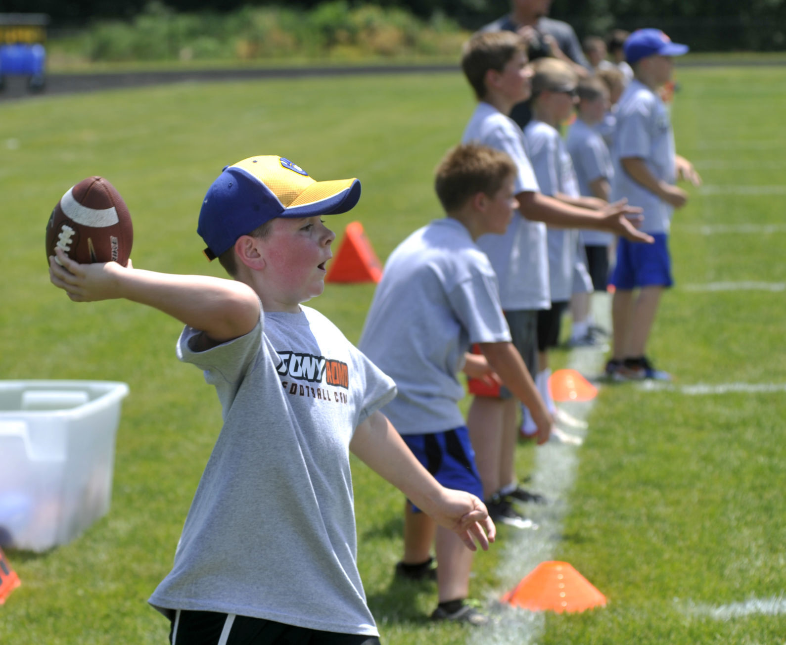 Tony Romo Football Camp